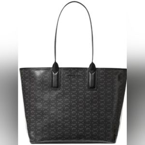 Michael Michael KorsJODIE LARGE LOGO JACQUARD TOTE BAG